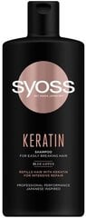 Shampoo Syoss Keratin, 6 x 440 ml hinta ja tiedot | Shampoot | hobbyhall.fi