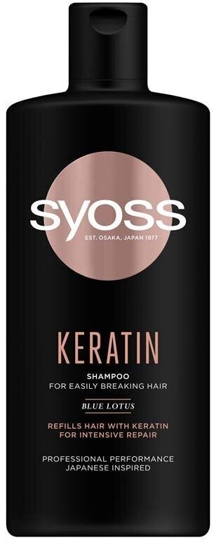 Shampoo Syoss Keratin, 6 x 440 ml hinta ja tiedot | Shampoot | hobbyhall.fi