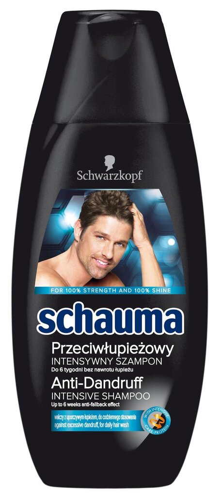 Hilseshampoo Schauma Anti-Dandruff, 6 x 250 ml hinta ja tiedot | Shampoot | hobbyhall.fi