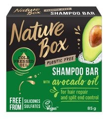 Natural box hard shampoo avokado 85g, 3 kpl hinta ja tiedot | Shampoot | hobbyhall.fi