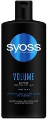 Shampoo Syoss Volume, 6 x 440 ml hinta ja tiedot | Shampoot | hobbyhall.fi