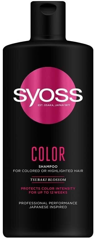 Shampoo Syoss Color, 6 x 440 ml hinta ja tiedot | Shampoot | hobbyhall.fi