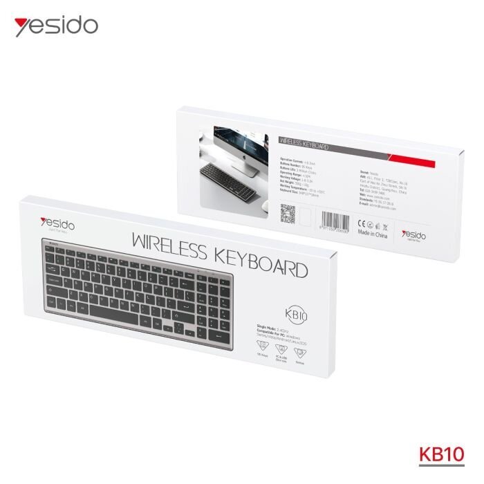 Yesido KB10 hinta ja tiedot | Näppäimistöt | hobbyhall.fi