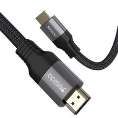 Yesido, HDMIxHDMI, 1.8 m hinta ja tiedot | Kaapelit ja adapterit | hobbyhall.fi