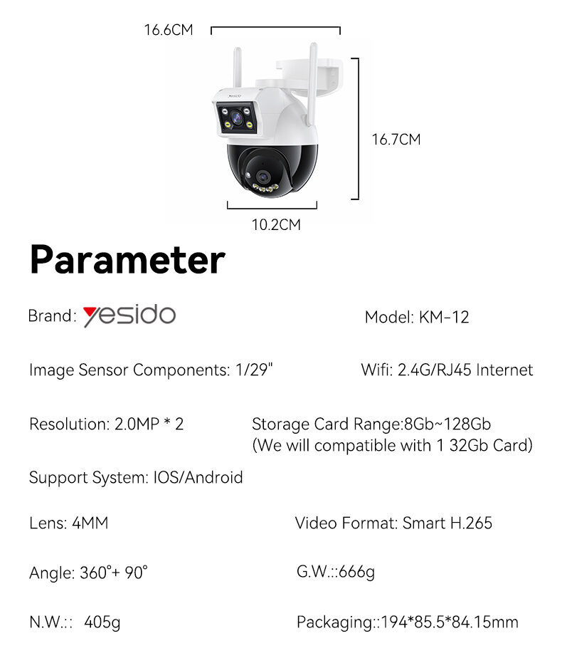 Yesido KM12 hinta ja tiedot | Web-kamerat | hobbyhall.fi