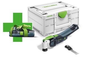 OSC 18 E-Basic-4,0 Akkukäyttöinen oskillaattori VECTURO Festool 576591 hinta ja tiedot | Käsityökalut | hobbyhall.fi