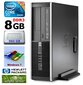 HP 8100 Elite SFF i5-650 8GB 960SSD GT1030 2GB DVD WIN7Pro hinta ja tiedot | Pöytätietokoneet | hobbyhall.fi