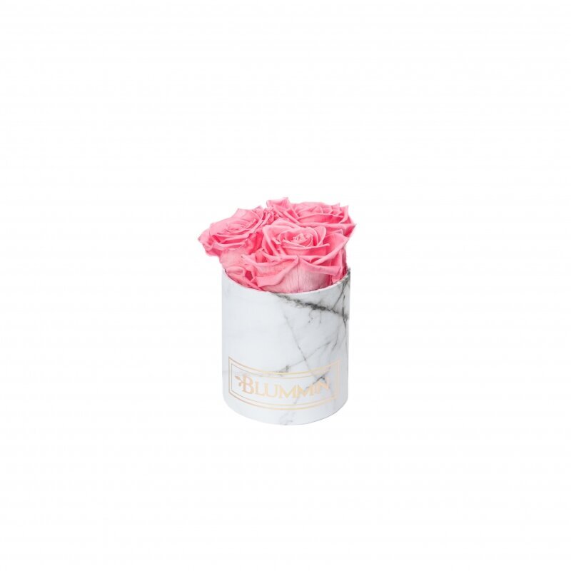 Kestoruusut Blummin – XS white marble / Baby pink hinta ja tiedot | Kestoruusut | hobbyhall.fi