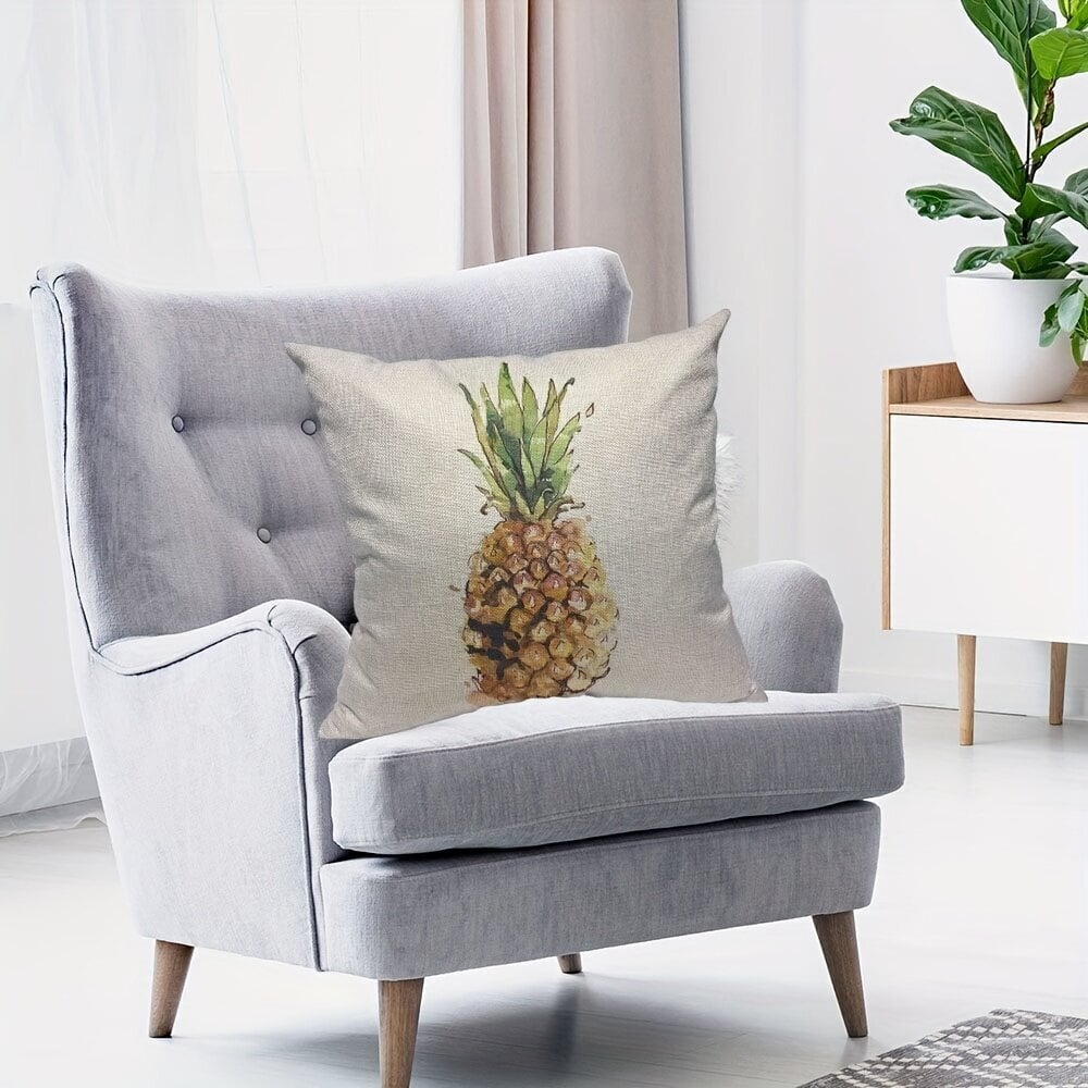 '1 kpl ananas-akvarelli tyynyliina' hinta ja tiedot | Tyynyt | hobbyhall.fi