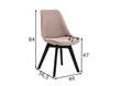 2 tuolin setti SalesFever 389836, vaaleanpunainen hinta ja tiedot | Ruokapöydän tuolit | hobbyhall.fi