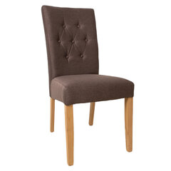 Tuoli QUEEN 64x46xH102cm, ruskea hinta ja tiedot | Ruokapöydän tuolit | hobbyhall.fi