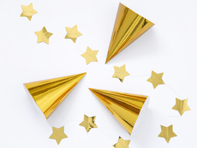 Garland Golden Stars 3,6 m hinta ja tiedot | Juhlakoristeet | hobbyhall.fi