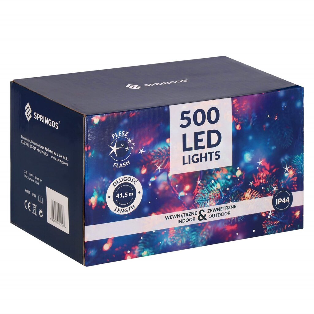 CL0528 jouluvalot Flash 500 LED hinta ja tiedot | Jouluvalot | hobbyhall.fi