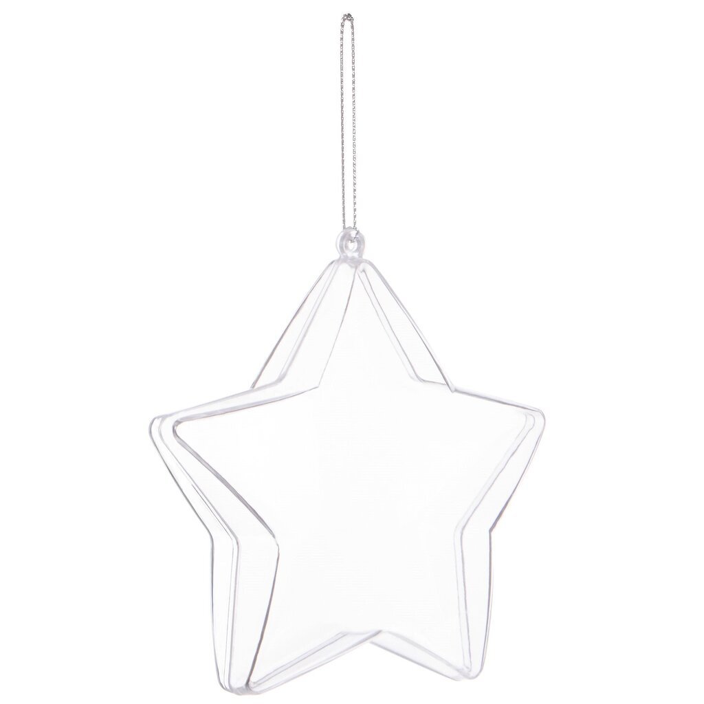 CA2012 ACRYLIC STAR 12 CM hinta ja tiedot | Juhlakoristeet | hobbyhall.fi