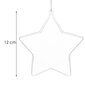 CA2012 ACRYLIC STAR 12 CM hinta ja tiedot | Juhlakoristeet | hobbyhall.fi