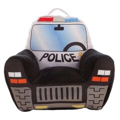 Lasten nojatuoli Poliisiauto (52 x 48 x 51 cm) hinta ja tiedot | Lasten nojatuolit ja säkkituolit | hobbyhall.fi