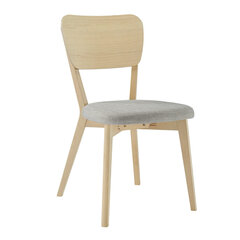 Tuoli RIGA 54x52xK84cm, harmaa hinta ja tiedot | Ruokapöydän tuolit | hobbyhall.fi