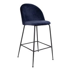 2-tuolin sarja Baarituoli Lausanne, sininen hinta ja tiedot | Ruokapöydän tuolit | hobbyhall.fi