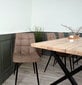Ruokapöydän tuoli Middelfar, vaaleanruskea hinta ja tiedot | Ruokapöydän tuolit | hobbyhall.fi