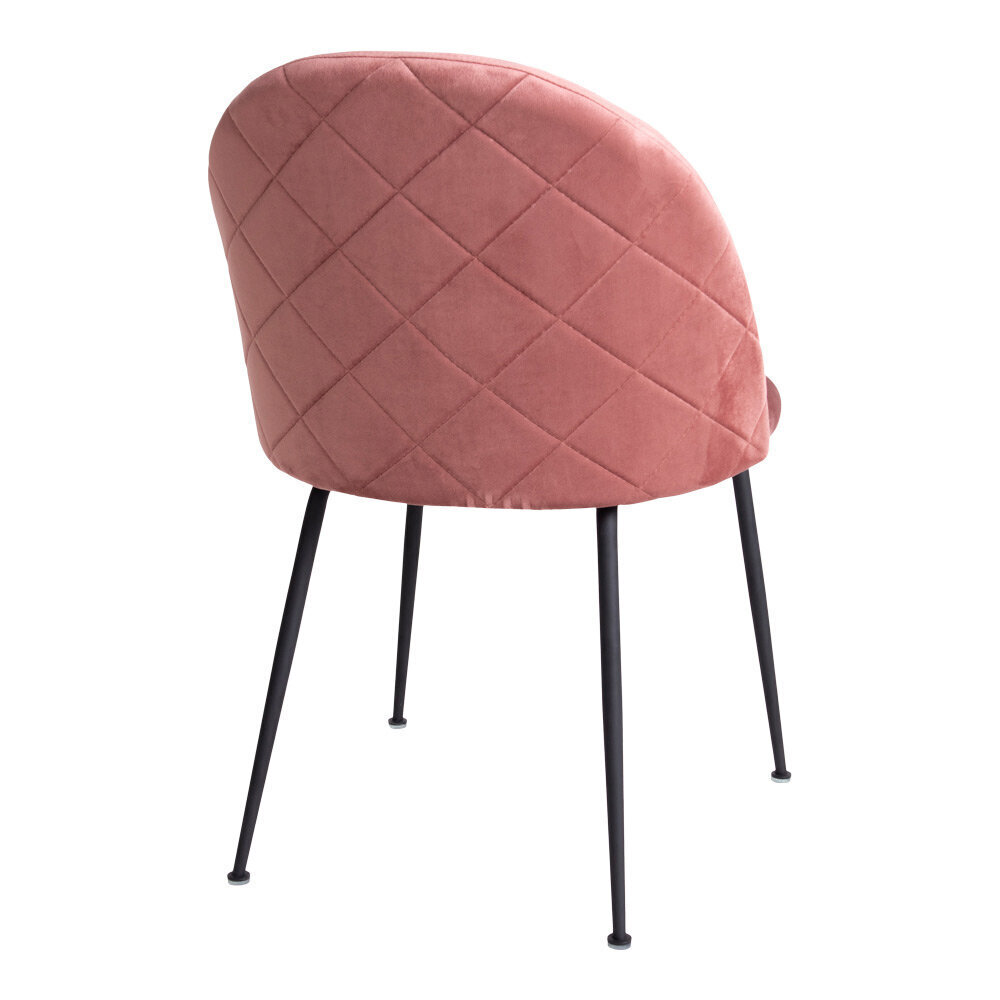 2-tuolin sarja Geneve, pinkki hinta ja tiedot | Ruokapöydän tuolit | hobbyhall.fi