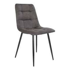 2 tuolin setti Middelfart, harmaa hinta ja tiedot | Ruokapöydän tuolit | hobbyhall.fi