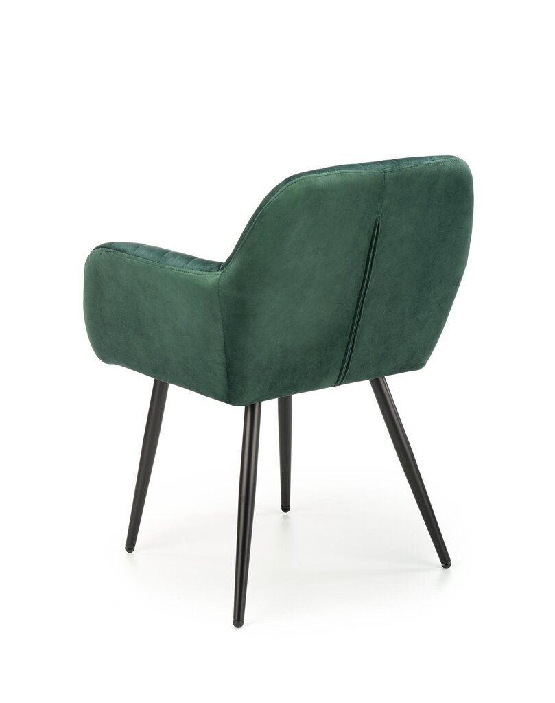 2-tuolin setti Halmar K429, vihreä. hinta ja tiedot | Ruokapöydän tuolit | hobbyhall.fi