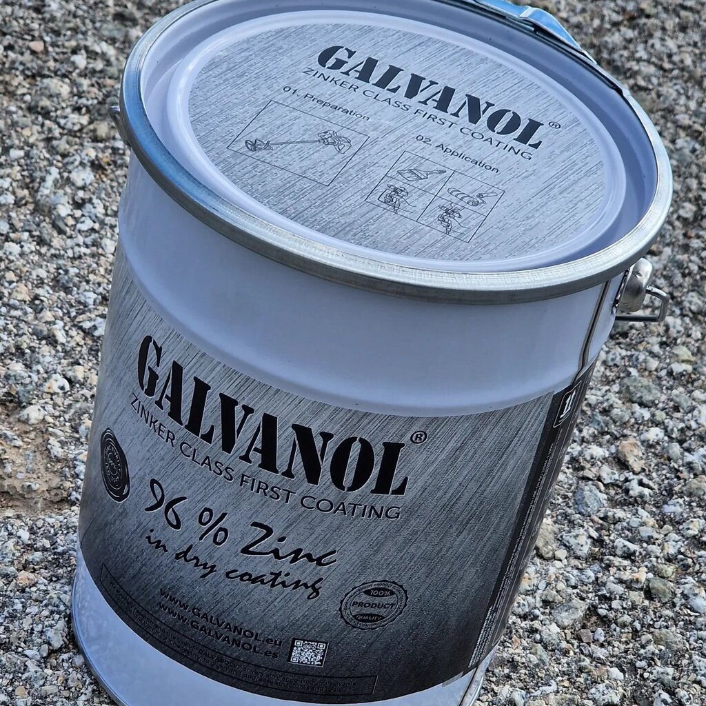 Kylmäsinkitysseos Galvanol 10 kg hinta ja tiedot | Laastit ja kitit | hobbyhall.fi