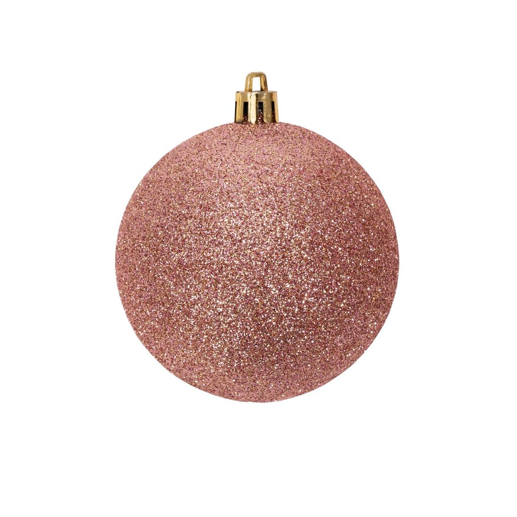 Pink-Gold Christmas Tree Baubles 36 PC 311433B hinta ja tiedot | Joulukuusen koristeet | hobbyhall.fi