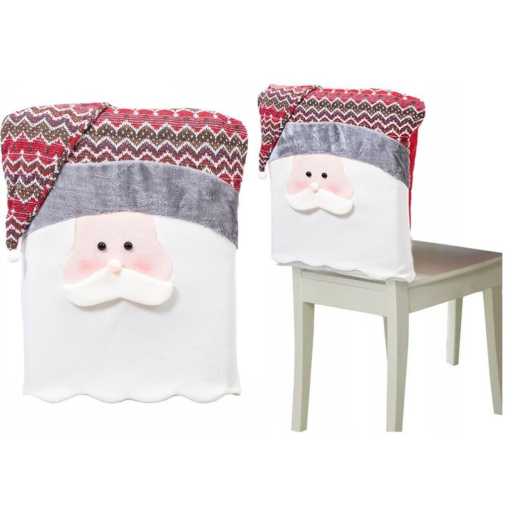 Jouluinen tuolinpäällinen YX22020 2 kpl hinta ja tiedot | Joulukoristeet | hobbyhall.fi