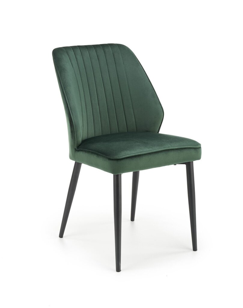 4 tuolin setti Halmar K432, vihreä hinta ja tiedot | Ruokapöydän tuolit | hobbyhall.fi