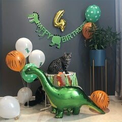 1 kpl dinosaurusfolioilmapalloja ja banneri festivaaleille hinta ja tiedot | Ilmapallot | hobbyhall.fi