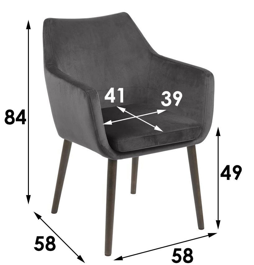 Nora-tuoli hinta ja tiedot | Ruokapöydän tuolit | hobbyhall.fi