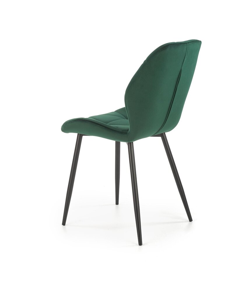 4 tuolin sarja Halmar K453, vihreä hinta ja tiedot | Ruokapöydän tuolit | hobbyhall.fi