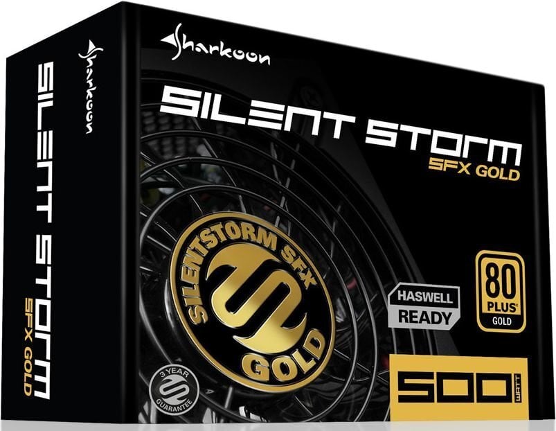 Sharkoon SilentStorm SFX 500 hinta ja tiedot | Virtalähteet | hobbyhall.fi