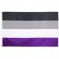 LGBT SUURI sateenkaarilippu 90x150cm ASEXUALITY F10 hinta ja tiedot | Liput | hobbyhall.fi