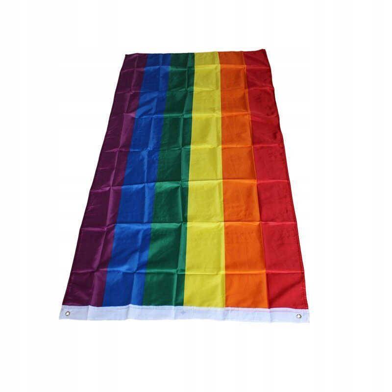 LGBT Sateenkaarilippu LARGE 90x150cm hinta ja tiedot | Liput | hobbyhall.fi