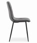 4-tuolisetti Turin, harmaa hinta ja tiedot | Ruokapöydän tuolit | hobbyhall.fi