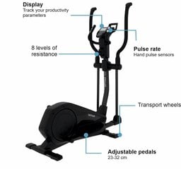 Kettler elliptinen crosstrainer hinta ja tiedot | Crosstrainerit | hobbyhall.fi