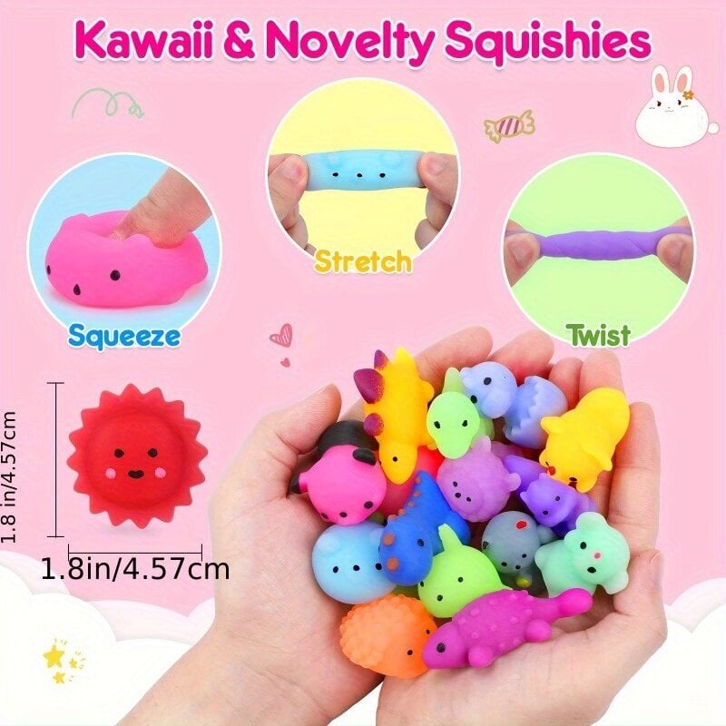 10 kpl kawaii-kumimaisia eläimiä hinta ja tiedot | Juhlakoristeet | hobbyhall.fi