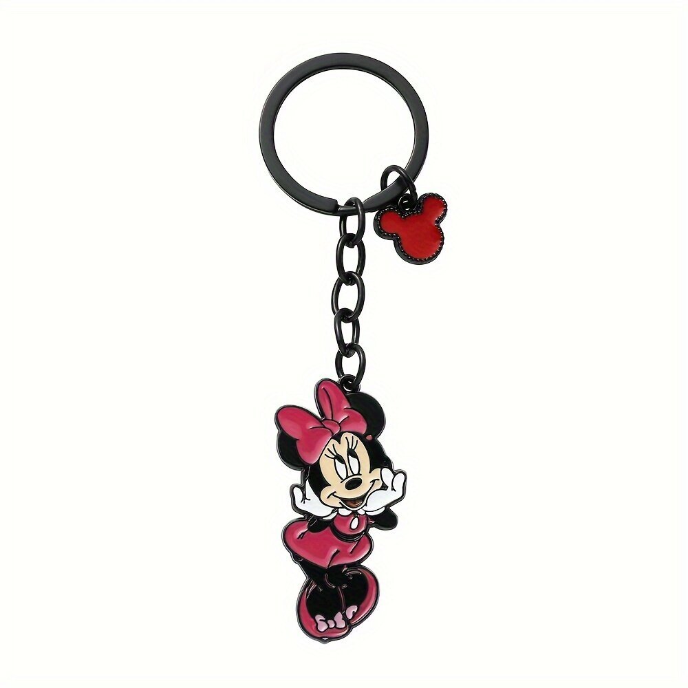 '1kpl mikki hiiri avaimenperä disney metalli emali riipus avaimenperät söpö mikki minnie avaimenperä laukku tarvikkeet lahja ystäville' hinta ja tiedot | Juhlakoristeet | hobbyhall.fi