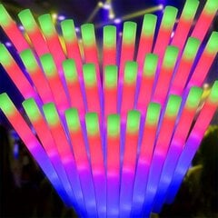 12 kpl fluoresoiva sienipuikko hinta ja tiedot | Juhlakoristeet | hobbyhall.fi