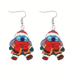 1 pari [lisensoitu] lilo &amp; stitch korvakorut sarjakuva hahmo joulu ommel lilo akryyli riipus korvakorut joulukorut hinta ja tiedot | Juhlakoristeet | hobbyhall.fi