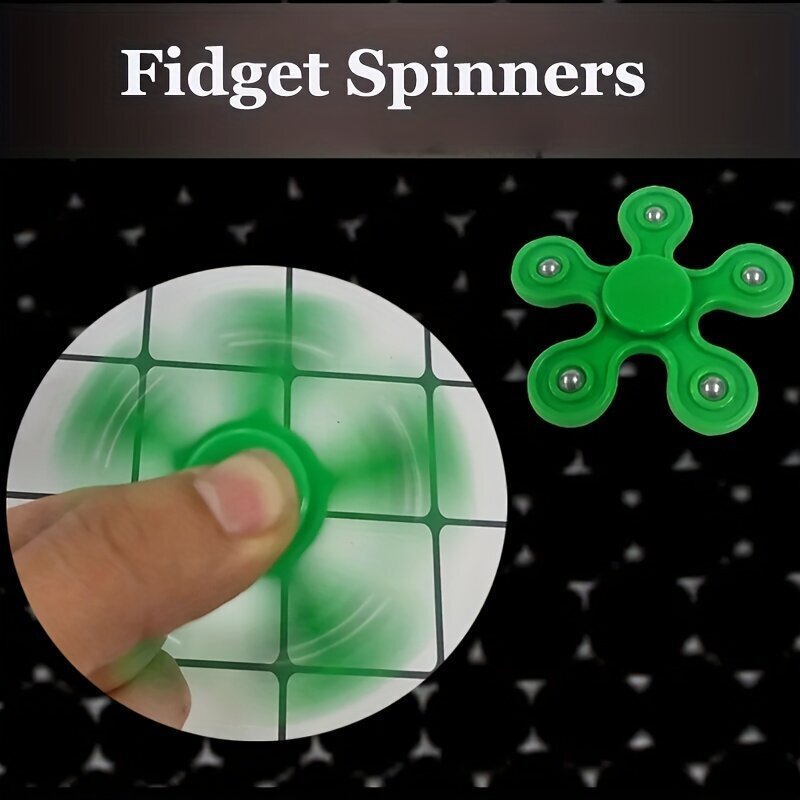 5 kpl fidget spinner -lelu hinta ja tiedot | Juhlakoristeet | hobbyhall.fi