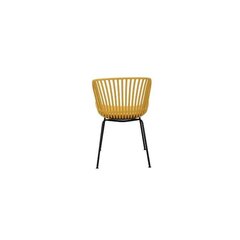 Tuoli Aatrium, 57x52x79,5 cm, keltainen hinta ja tiedot | Ruokapöydän tuolit | hobbyhall.fi