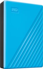 WD My Passport 2.5'' 4 Tt USB 3.2, sininen hinta ja tiedot | WD Tietokoneet ja pelaaminen | hobbyhall.fi