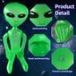 '3 kpl puhallettava alien ilmapallo' hinta ja tiedot | Juhlakoristeet | hobbyhall.fi