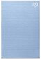 Ulkoinen kovalevy SEAGATE One Touch STKB1000402 1TB USB 3.0 Colour Light Blue STKB1000402 hinta ja tiedot | Ulkoiset kovalevyt | hobbyhall.fi