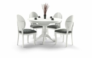 William -pöytä, valkoinen hinta ja tiedot | Ruokapöydät | hobbyhall.fi
