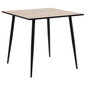 Pöytä Wilma, 80 cm, ruskea hinta ja tiedot | Ruokapöydät | hobbyhall.fi