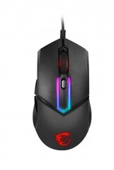 MSI Clutch GM30, musta hinta ja tiedot | Hiiret | hobbyhall.fi